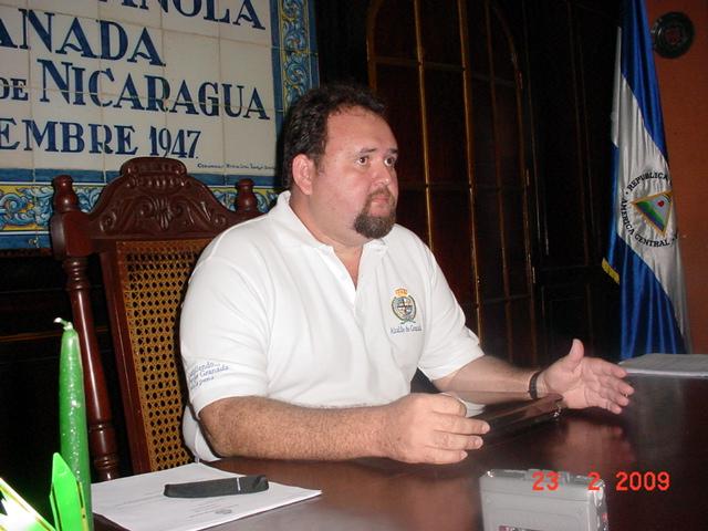 Alcalde de Granada, Ing. Eulogio Mejia